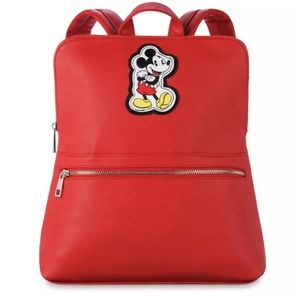 Disney Store Mickey Mouse Red Fashion Backpack Purse Tote Purse Brand New